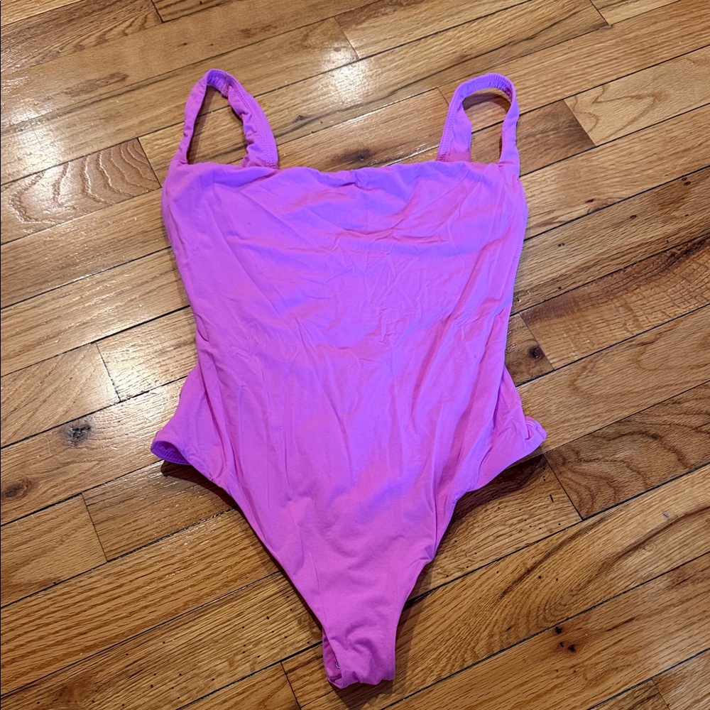Skims Neon Pink Bodysuit